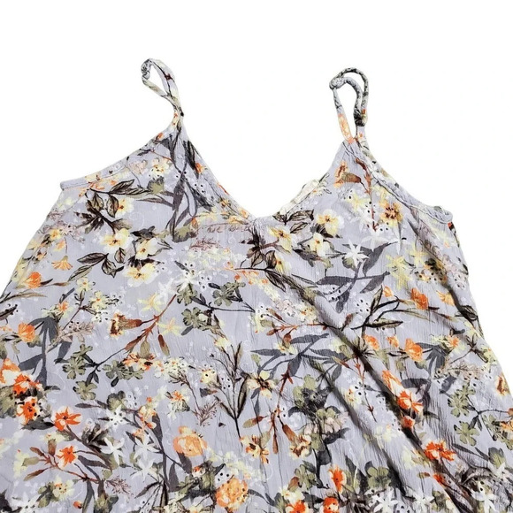 Love Stitch Floral Maxi Eyelet Dress M/L - Picture 7 of 7